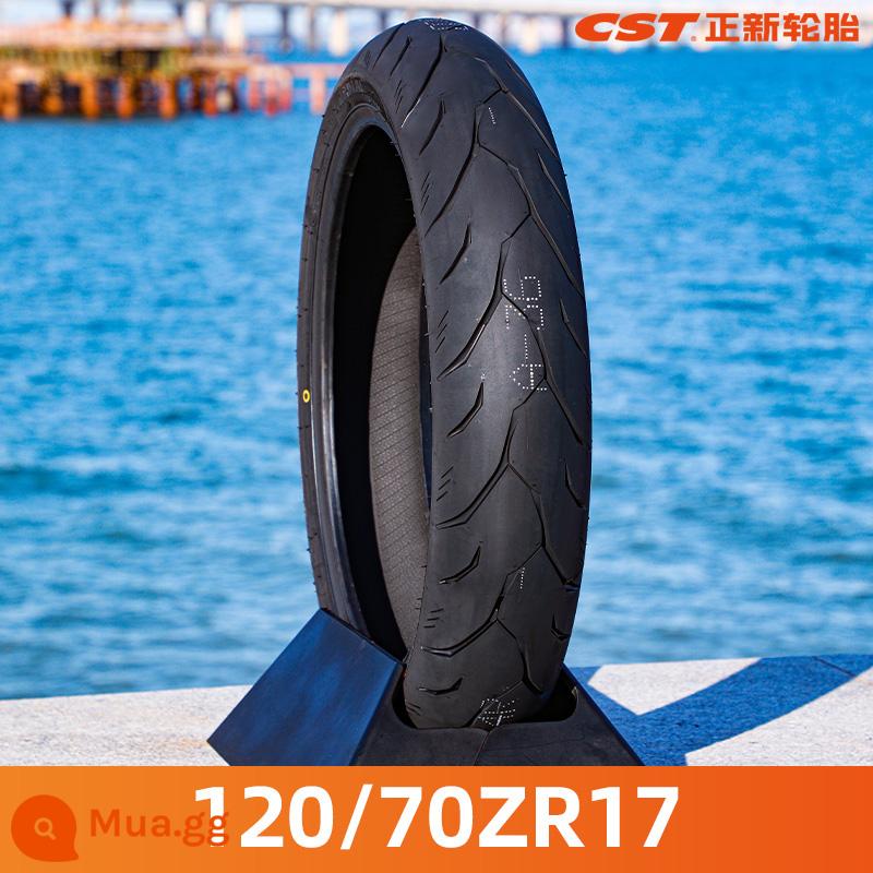 Lốp xe máy bán nóng chảy Zhengxin S1/S3/Scar II 17 inch CST Huanglong/Sai 600 Dongfeng 250 - S1-nắng và bán nóng: 120/70ZR17