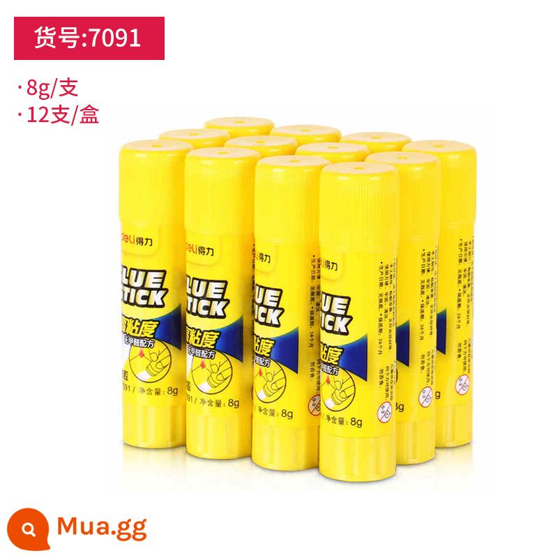 Deli 6371 không chứa formaldehyde keo đặc chắc keo lớn 36g thủ công keo 7093 keo 7092 văn phòng keo đặc 21g cho trẻ em học sinh mẫu giáo - gói 8g-12-7091