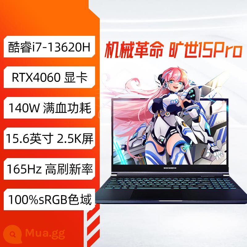 [Sản phẩm mới 2023] Máy tính xách tay chơi game Mechanical Revolution Aurora Pro/Z Questyle G16/Pro 4060 - [Điểm mới 2024] Questyle 15Pro i7-13620H RTX4060 165Hz