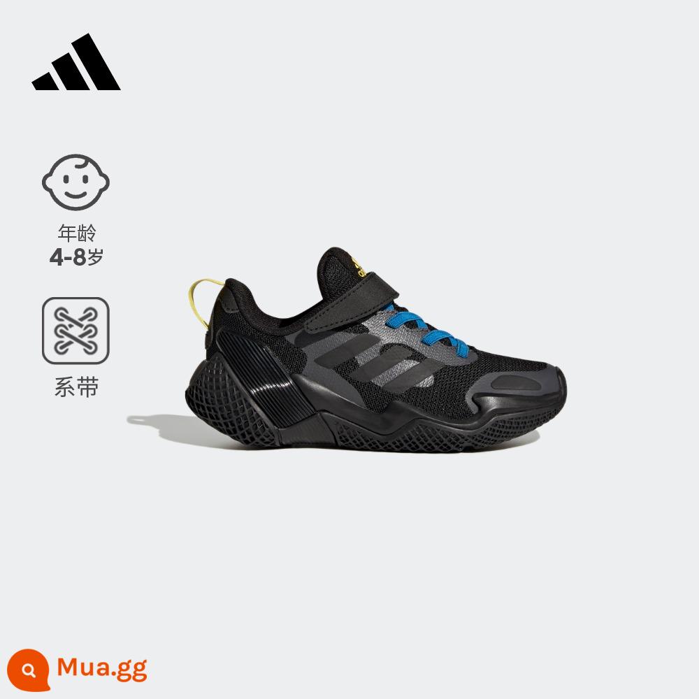 adidasTrang web chính thức của adidasGiày chạy bộ Velcro thoải mái giản dị dành cho nam và nữ 4UTURE RNR EL - đen xám