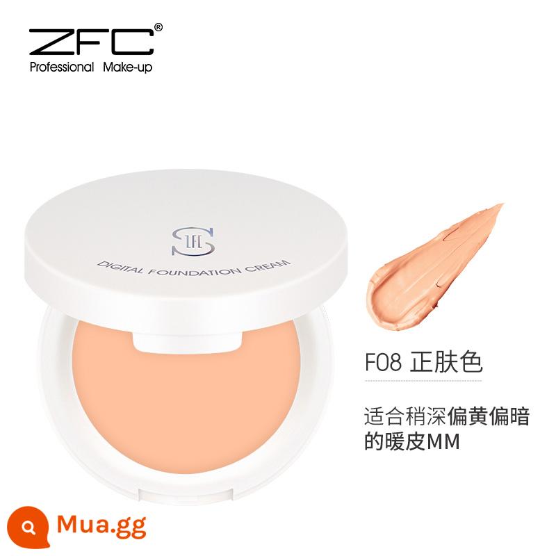 Kem nền ZFC che khuyết điểm kiểm soát dầu nền lâu trôi BB cream cc cream dưỡng ẩm nền trang điểm màu nude kem nền dạng lỏng - F08