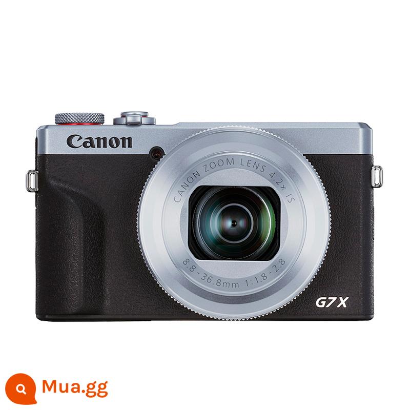 Máy ảnh kỹ thuật số du lịch Canon G7X Mark III vlog HD g7x3 máy ảnh thẻ học sinh cấp thấp - bạc