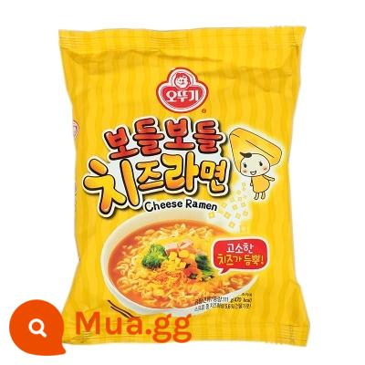 Miễn phí vận chuyển cho đơn hàng trên 5 túi nhập khẩu từ Hàn Quốc, phô mai roly-poly, kim chi, ramen ô long hải sản, mì gói sốt chiên - Mì ramen phô mai (hơi cay)