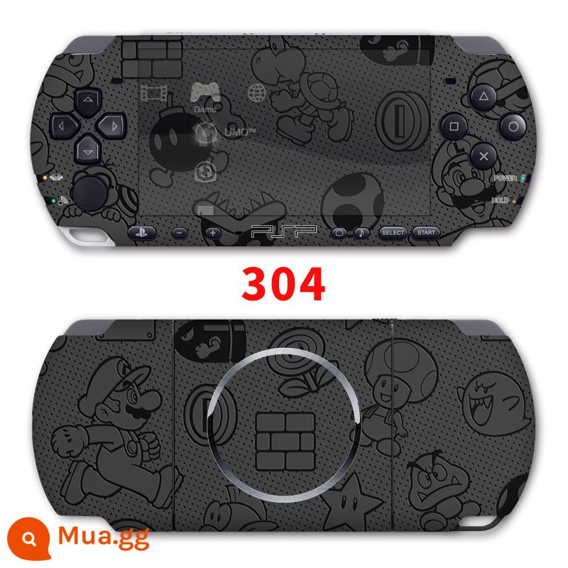 "Phim cao cấp" PSP3000 PSP2000 sticker 1000 film body film mờ bảo vệ sticker đau sticker đau máy sticker bảo vệ phụ kiện trang trí ngoại vi phim màu phim hoạt hình trò chơi phim hoạt hình - 304