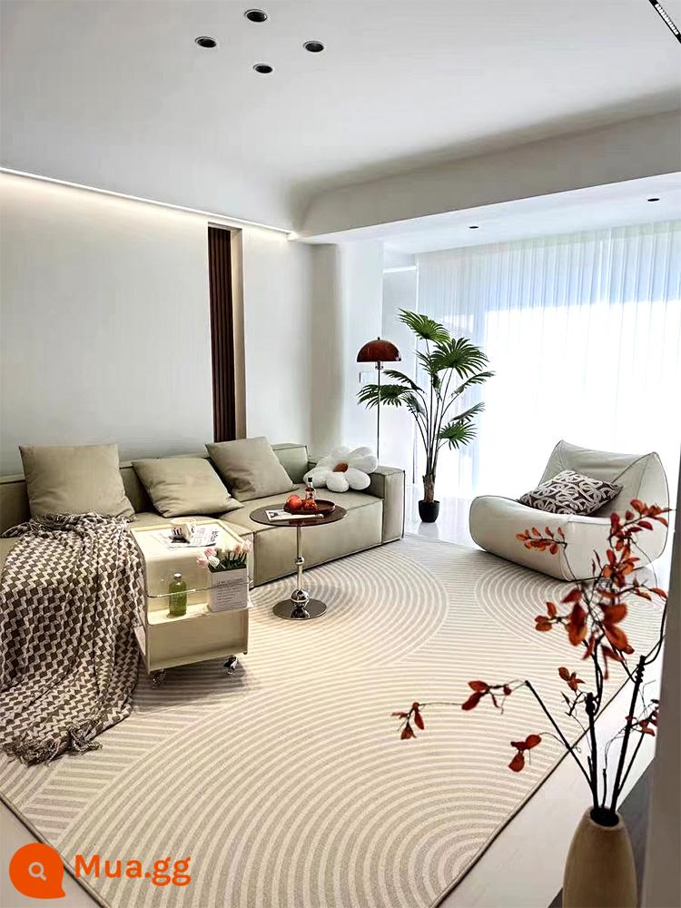 Thảm phòng khách ánh sáng sofa sang trọng bàn cà phê chăn tối giản hiện đại mới nhung cao cấp lối vào phòng ngủ thảm phòng tối giản - Duoyuan Pro