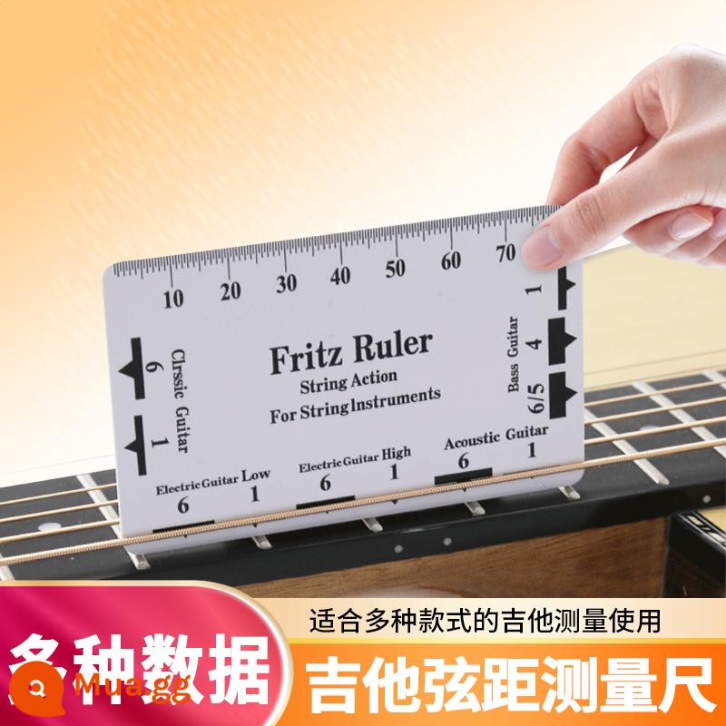 Dụng cụ đo chiều cao dây đàn guitar thước dân gian đàn guitar điện bass chỉnh khoảng cách radian thước kẹp đổi cờ lê - Thước đo khoảng cách