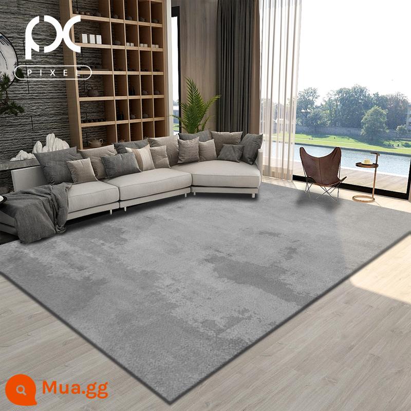 Bắc Âu Phòng Khách Thảm Bàn Trà Chăn Phòng Ngủ Sàn Nhà Sang Trọng Giặt Sofa Đầu Giường Cao Cấp Cảm Giác Lưới Đỏ Cách Âm - Màu trơn số 11198