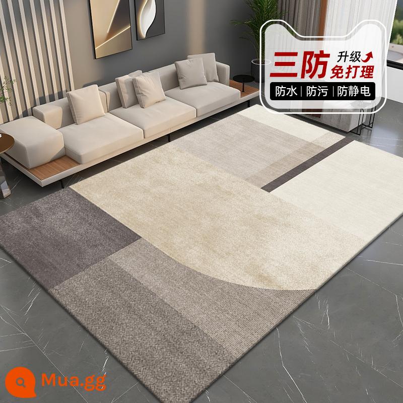 Bắc Âu Phòng Khách Thảm Bàn Trà Chăn Phòng Ngủ Sàn Nhà Giặt Sofa Đầu Giường Ánh Sáng Cao Cấp Phòng Sang Trọng thảm Cách Âm - Số đơn giản 9568