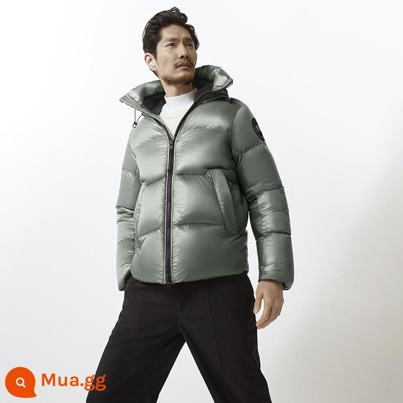 CANADA GOOSE Canada Goose Crofton Áo khoác nam màu đen nhãn xuống Áo khoác lông ngỗng lớn 2252MB - 852 Ngải cứu xanh