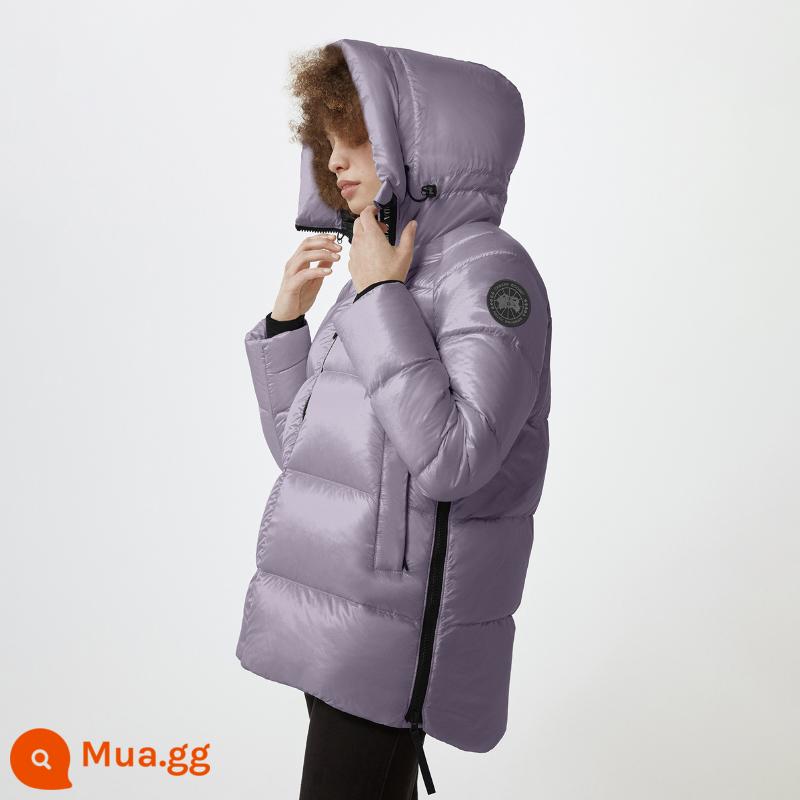 CANADA GOOSE Áo khoác lông ngỗng Canada Goose Cypress dành cho nữ màu đen 2239LB - 167 cây kế tím