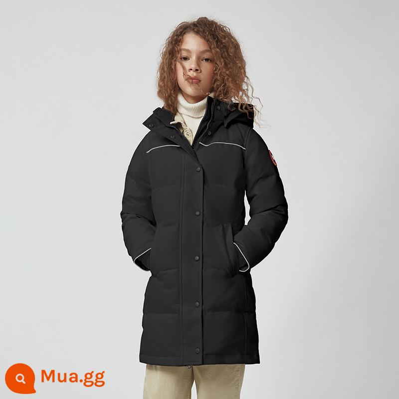 CANADA GOOSE Canada Goose Juniper Áo khoác parka trẻ trung không lông 4598YNF - 61 màu đen