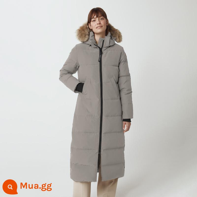 CANADA GOOSE Áo khoác parka lông ngỗng cỡ lớn Canada Goose Mystique dành cho nữ 3035L - đá xám 432