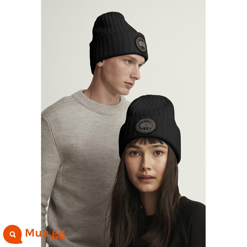 Canada Goose Goose Goose Black Label Discult Tart Hat 5028MB - 61 màu đen