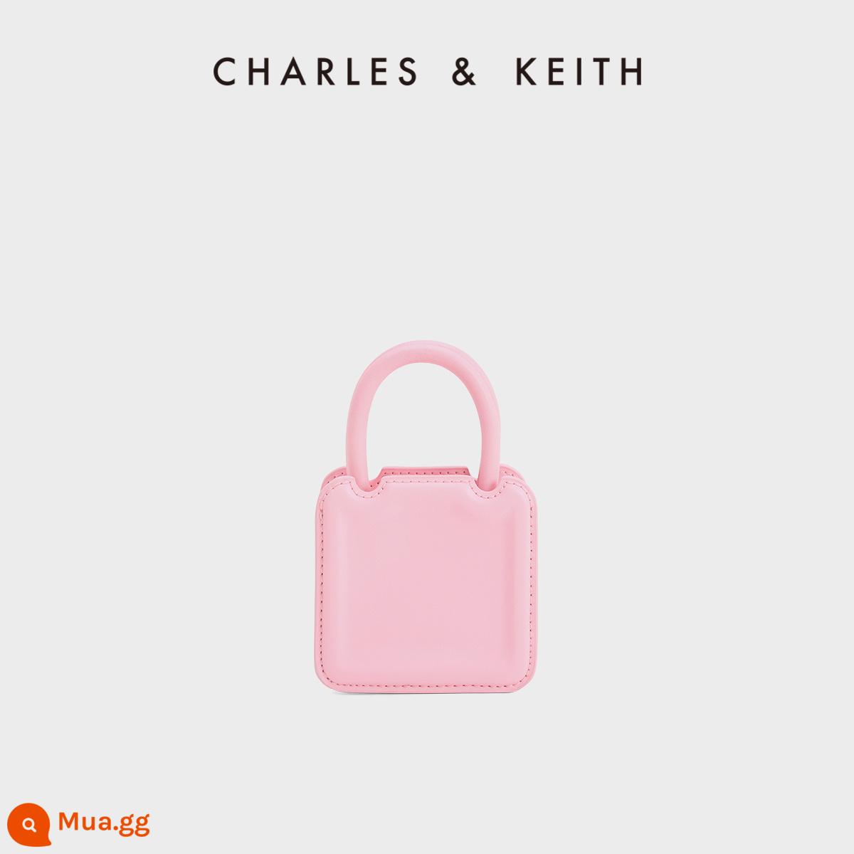 CHARLES&KEITH23 sản phẩm mới xuân hè CK6-30782114 Túi bánh quy mini túi xiên nữ - HồngHồng