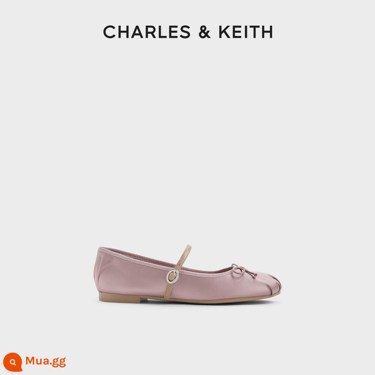 [Mua sớm 38] Giày nữ CHARLES&KEITH CK1-71720057 Giày Mary Jane múa ba lê Trung Quốc mới - [Pre-sale] Hồng Hồng