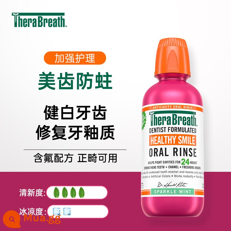 Dr. TheraBreath Case Nước Súc Miệng Khử Mùi Dịu Nhẹ Lâu Dài Xách Tay Cho Nam Và Nữ Fresh - *Ưu đãi đặc biệt trong thời gian có hạn [làm đẹp răng và ngăn ngừa sâu răng] để ngăn ngừa sâu răng và chỉnh nha - có hiệu lực đến ngày 24 tháng 10