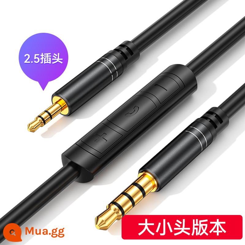 Thích hợp cho nhịp đập Sony Philips 3,5mm với cáp tai nghe lúa mì có micrô, cáp âm thanh gắn trên đầu Bose - Loại phích cắm tai nghe 2.5 (BOSE và các tai nghe khác)