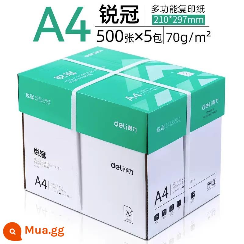 Giấy in A4 mạnh mẽ Giấy A4 500 tờ a4 Giấy photocopy FCL 80g giấy trắng hai mặt Giấy A4 giấy nháp a4 giá cả phải chăng một bốn tờ giấy 70g một hộp 80g giấy máy in đồ dùng văn phòng - [Hot Bán/Full Box] Ruiguan 70g | 2500 tờ