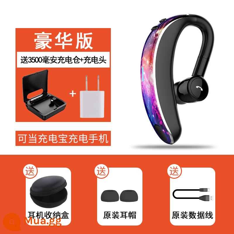 Tai nghe bluetooth không dây đăng ký cuộc gọi Móc tai dẫn truyền xương không nhét trong tai 2022 mới thời lượng pin dự phòng siêu dài Apple lái xe thể thao kinh doanh thích hợp cho Xiaomi VIVO Huawei OPPO vinh quang - Phiên bản cao cấp❣Cà Tím "48 giờ đàm thoại + 180 ngày chờ + tên cuộc gọi đến"