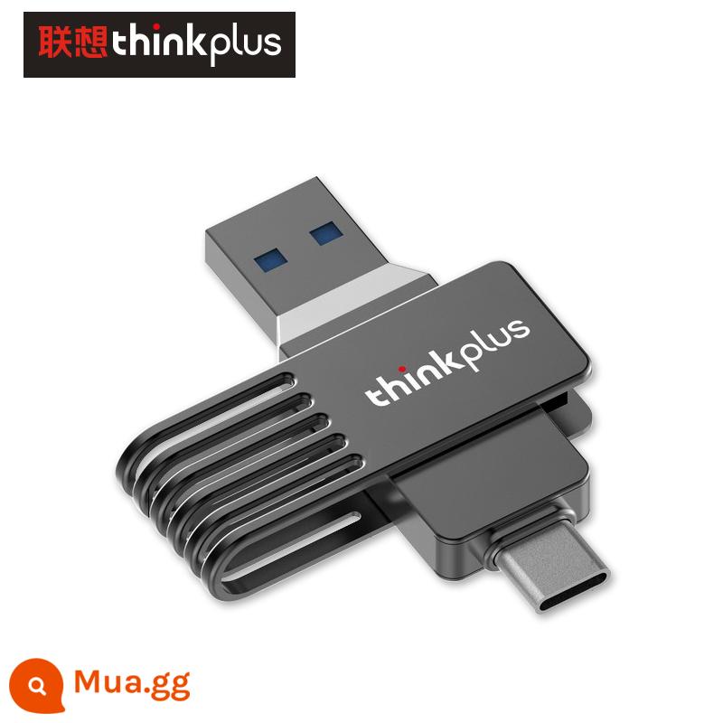 Lenovo MU252U đĩa Type-c/3.1USB đôi miệng điện thoại di động ổ đĩa flash USB máy tính dung lượng lớn 256G128G32G - 锖色[32G]MU252︱Type-c+USB3.1 model cổ điển