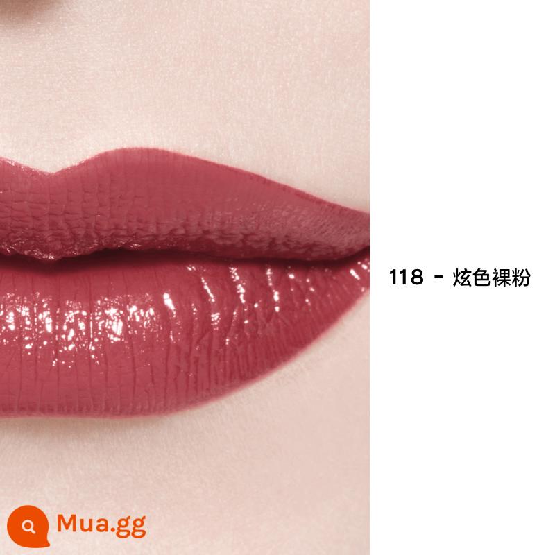 [Quà Năm Mới] Son môi CHANEL Chanel Miss Coco Hyun Color Lipstick Cam Trà Sữa - 118 - Bột màu khỏa thân