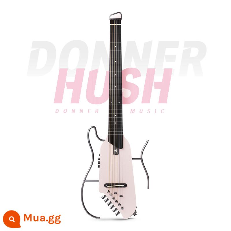 DONNER Tangnon đèn dân gian đàn guitar du lịch di động có thể tháo rời không đầu đàn guitar acoustic mới bắt đầu tắt tiếng tác dụng - Bột phong cách gỗ phong-Iceberry