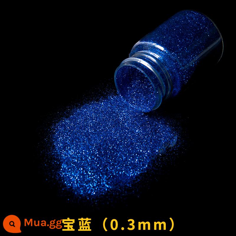 Bột lấp lánh Bột lấp lánh Bột vàng Hoa hồng Bột lấp lánh Giáng sinh Bột vàng Cross Stitch Handmade DIY Epoxy Nail Powder 50ml - Xanh hoàng gia 50ml/chai