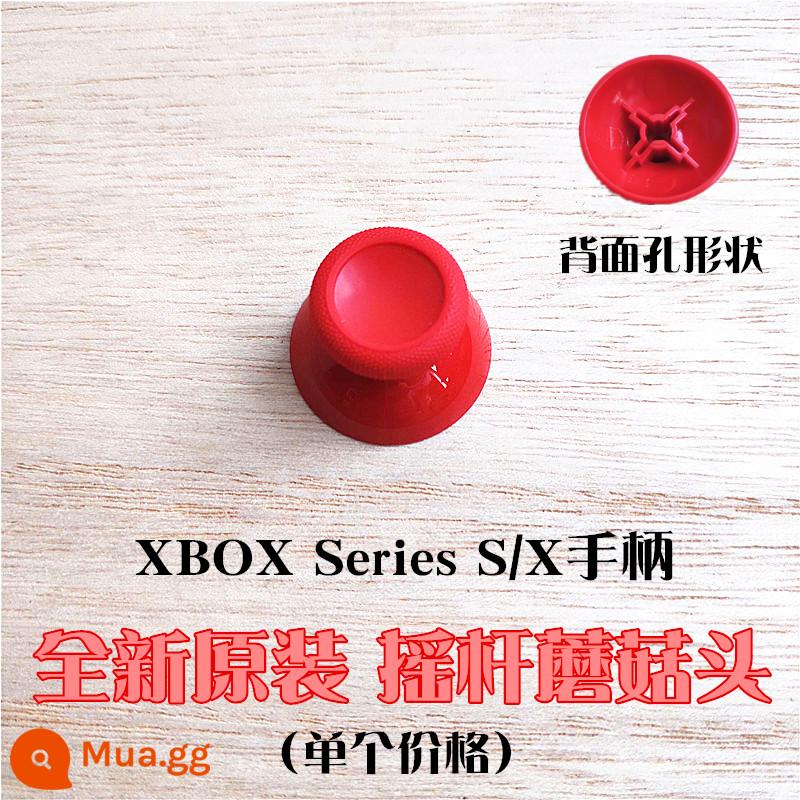 Tay cầm XBOX One chính hãng đầu nấm keycap loạt kim loại đính đá nắp cao su phụ kiện sửa chữa - Dòng XBOX nguyên bản đầu nấm màu đỏ