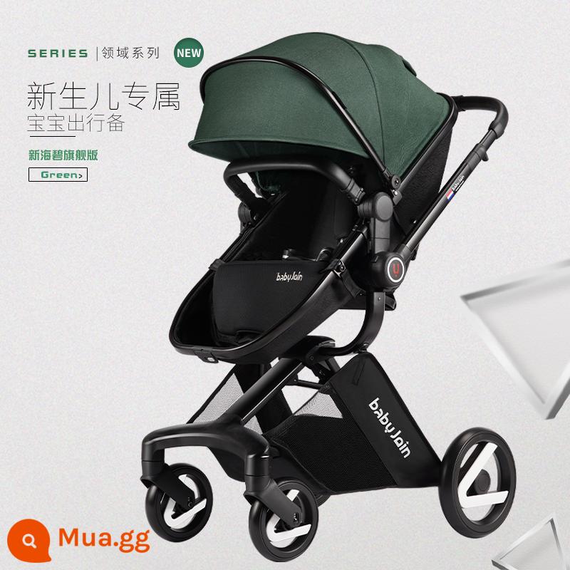 Xe đẩy em bé Babyjoin 2 chiều phong cảnh cao có thể ngồi và nằm nhẹ xe đẩy em bé xe đẩy - Xinhaibi phiên bản hàng đầu xe đẩy trẻ em đôi có thể đảo ngược tầm nhìn cao (có sẵn trong kho)