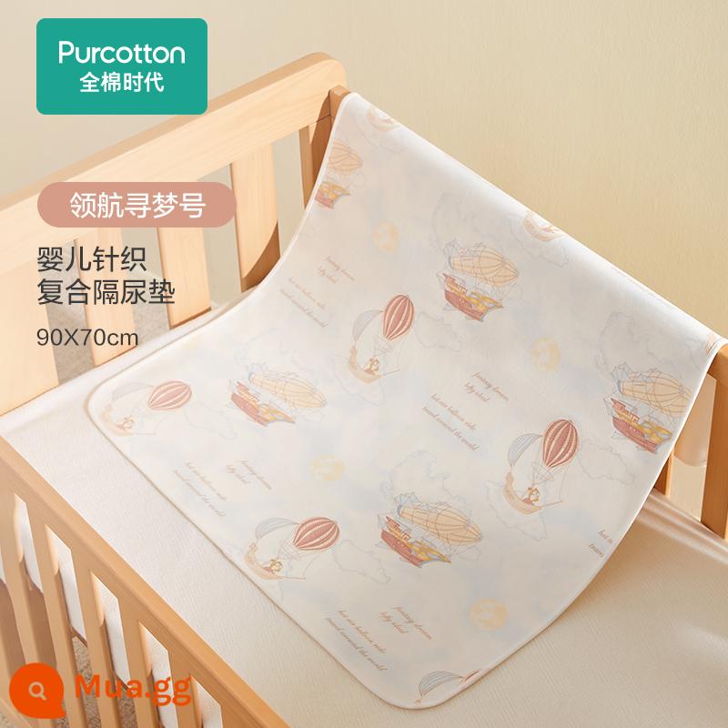 Cotton era cotton nguyên chất chống tã lót chống thấm nước cho bé có thể giặt được tã lót cho bé tấm kích thước lớn nệm dì pad - Giấc mơ dày đặc