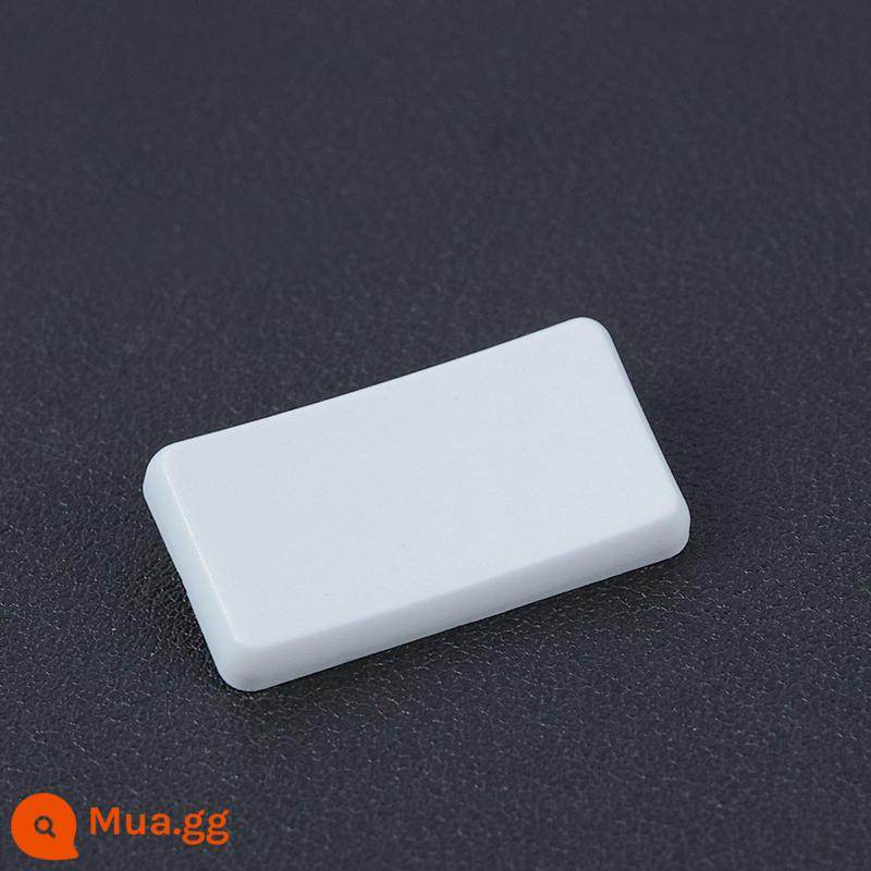 Hafox thiết bị bên ngoài Kaihua sô cô la bàn phím cơ trục thấp keycap Chất liệu PBT/PC mũi lợn phím CFX siêu mỏng - Keycap trục thấp 1.75u màu trắng*2 miếng Chất liệu PBT