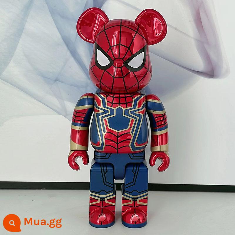 Bearbrick1000% bạo lực gấu khối xây gấu mẫu phòng khách lớn trang trí hợp thời trang búp bê búp bê quà tặng sinh nhật - Màu xanh nhạt