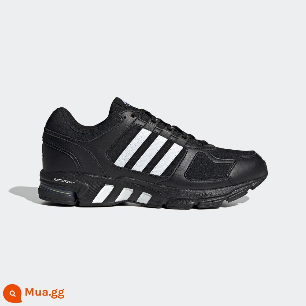 adidasThiết bị thể thao nhẹ chính thức của Adidas 10 đôi giày chạy bộ thông thường, thiết thực và thoải mái cho nam và nữ - đen trắng