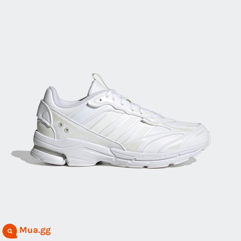 adidas Giày chạy bộ thông thường và thoải mái bằng da chống sốc cho nam và nữ adidas SPIRITAIN "Light Seeker" - Trắng