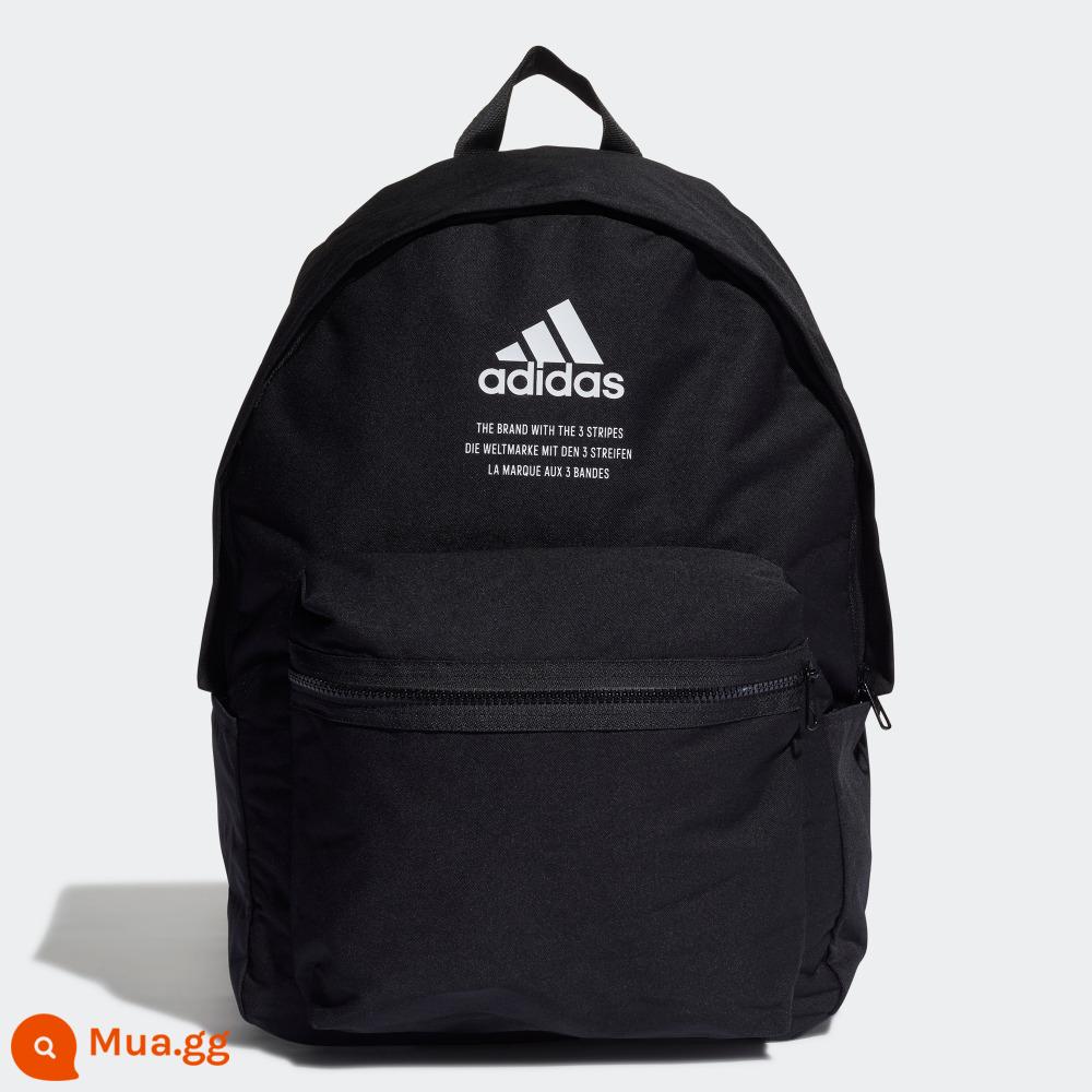 AdidasAdidas Official balo thể thao nam nữ điều chỉnh thoải mái HB1336 HC7259 - đen trắng