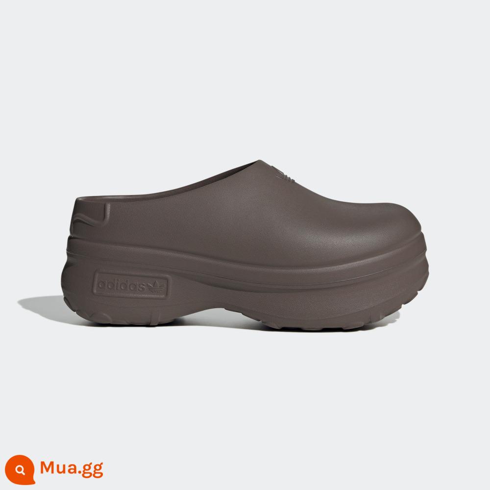 adidasGiày adidas clover ADIFOM STAN MULE giày đế dày nhung dành cho nữ đầu bếp Giày Mule - Nâu sâm