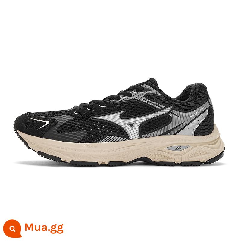 Giày thể thao nam nữ Mizuno Mizuno đệm lót lưới thoáng khí giày chạy bộ RACER S - 08/đen/xám bạc/màu tre