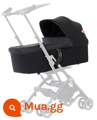 Good Boy Pocket Cart Pockit 3Q/3S, một chiếc xe bé, có thể lên chiếc xe ô trẻ em 3x 3x - xe đẩy bỏ túi ngủ màu xanh