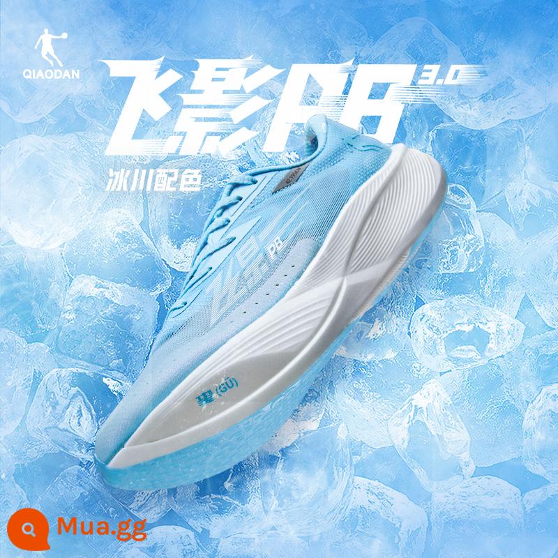 Trung Quốc Jordan Feiying PB3.0 chuyên nghiệp chạy marathon tấm carbon toàn bộ lòng bàn tay đua giày chạy bộ Pro giày thể thao chống sốc - Glacier-Cirrus Blue/Jordan White [Nữ]