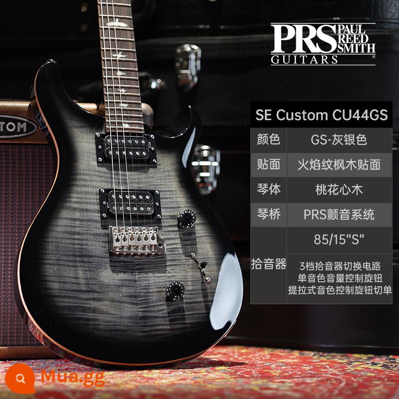 PRS Đàn Guitar Điện SE Bộ Tùy Chỉnh Indonesia MHHHB John Mayer Phiên Bản Chữ Ký CU44 Nhỏ Lắc Đôi - CU44GS xám bạc