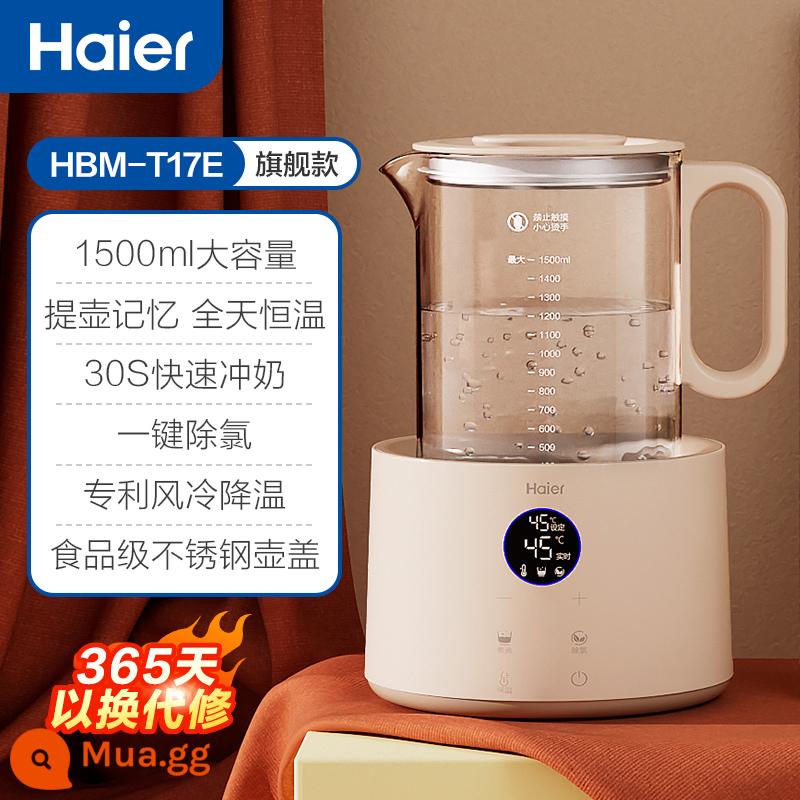 Haier nhiệt độ không đổi nước nóng điều chỉnh sữa bột sữa bột bong bóng sữa nhà thông minh ấm máy hâm sữa HBM-T17 - Model hàng đầu-[dung tích lớn 1,5L/nhiệt độ không đổi 24 giờ/tạo bọt sữa 30S]