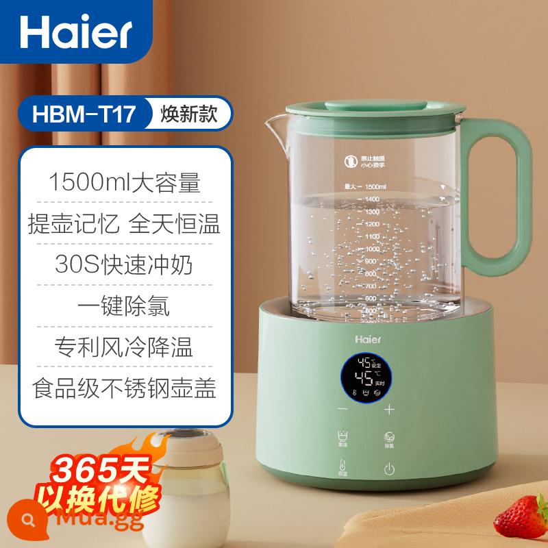 Haier nhiệt độ không đổi nước nóng điều chỉnh sữa bột sữa bột bong bóng sữa nhà thông minh ấm máy hâm sữa HBM-T17 - [Mẫu mới] Nhiệt độ không đổi + khử clo + bộ nhớ nâng nồi