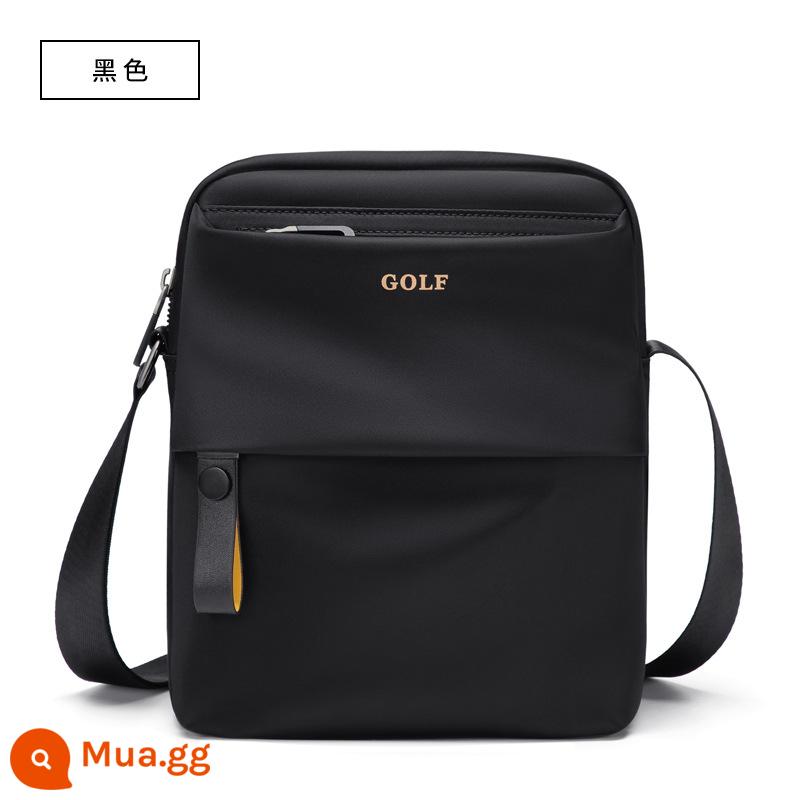 GOLF Túi Đeo Vai Nam Cổ Xiên Túi Vải Oxford Túi Nam 2022 Xu Hướng Mới Canvas Ba Lô Nhỏ - Đen, đăng ảnh nhận 5 tệ