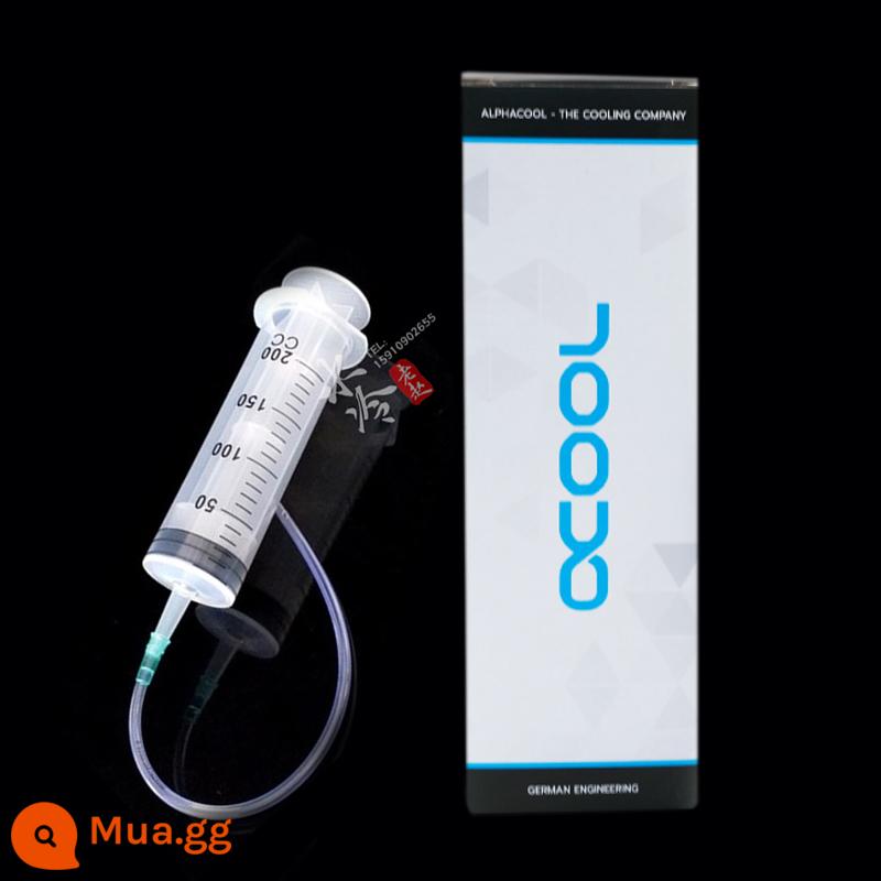 OUKU Alphacool TEC Máy tính Giải pháp làm mát trong suốt Dung dịch lạnh 1000ml Nước cộng với Gói công cụ thêm nước - Bình phun nước + chất lỏng 1L trong suốt