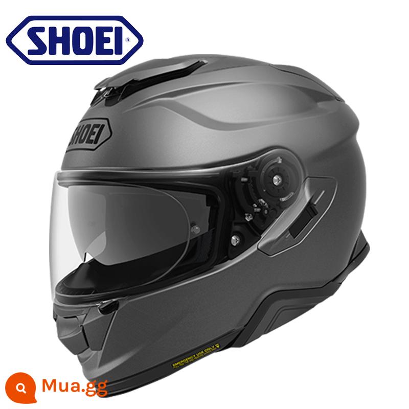 SHOEI GT-Air Thế Hệ Thứ Hai Xe Máy Nam Nữ Đầu Máy Full Mũ Bảo Hiểm Ống Kính Đôi Chạy Mũ Bảo Hiểm Bốn Mùa Đa Năng Mùa Đông - MATT DEEP GRAY xám mờ