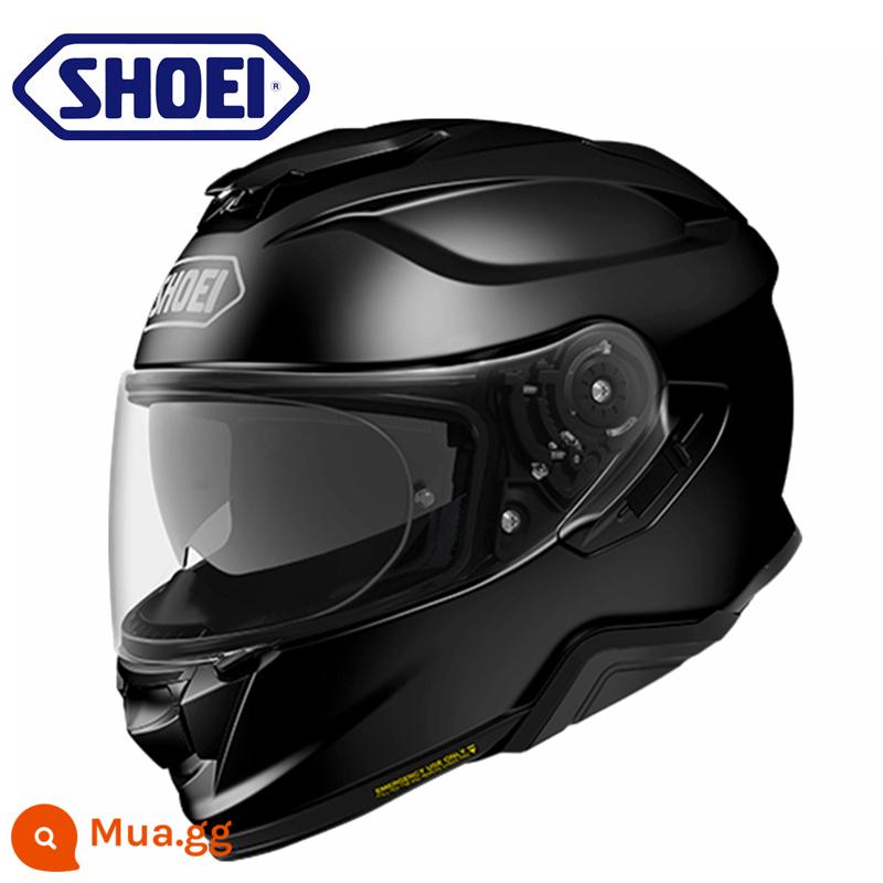 SHOEI GT-Air Thế Hệ Thứ Hai Xe Máy Nam Nữ Đầu Máy Full Mũ Bảo Hiểm Ống Kính Đôi Chạy Mũ Bảo Hiểm Bốn Mùa Đa Năng Mùa Đông - ĐEN đen sáng