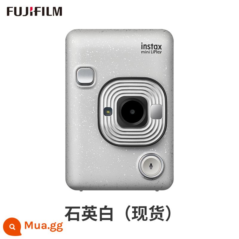 Máy ảnh âm thanh đứng Fuji instax mini LiPlay, máy ảnh in ảnh trên điện thoại di động - Thạch anh trắng