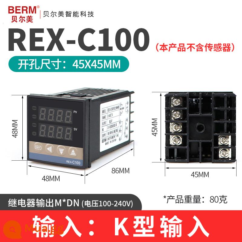 REX-C100 REX-C400 REX-C700 Bộ điều khiển nhiệt độ thông minh REX-C900 Bộ điều nhiệt Bộ điều nhiệt - Loại C100 K ngắn không có đầu ra rơle báo động M*DN