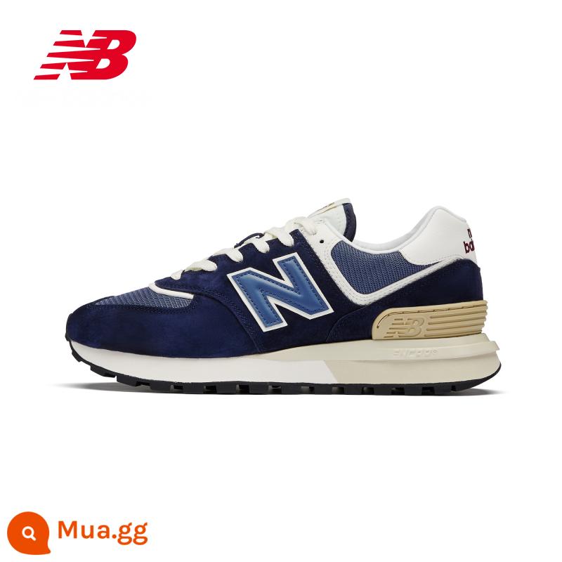 Giày New Balance NB chính thức mới dành cho nam nữ đôi giày thể thao thông thường màu xanh navy U574LGBB - Màu xanh hải quân U574LGBB