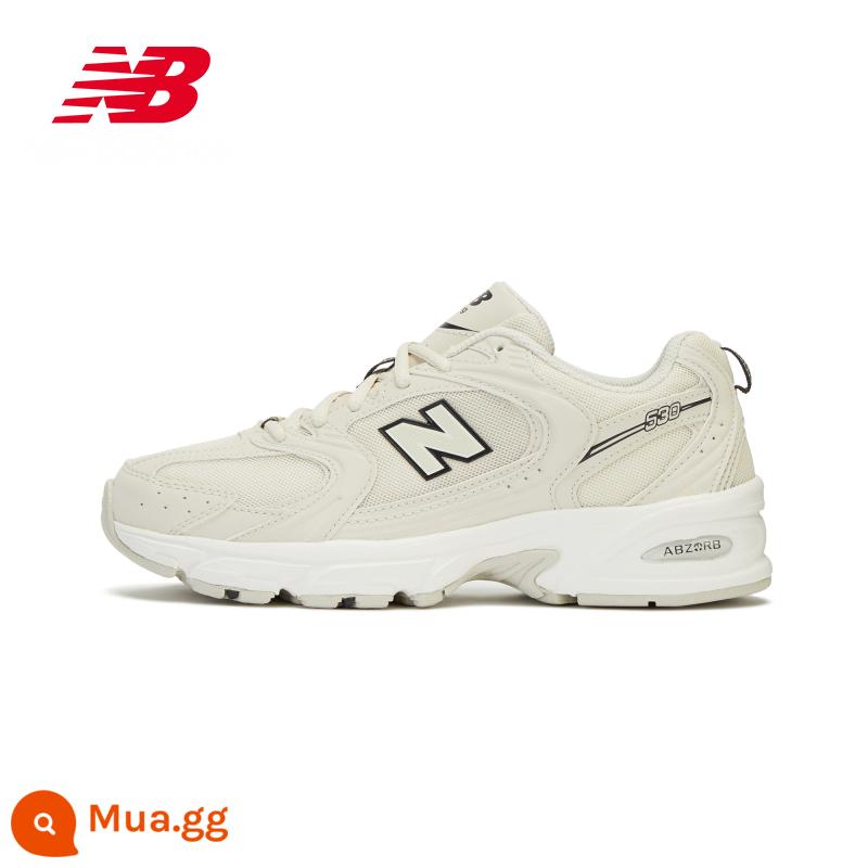 New Balance NB chính thức dành cho nam và nữ 530 series giày bố thể thao thoáng khí thông thường MR530SH - Gạo Ánh Trăng MR530SH